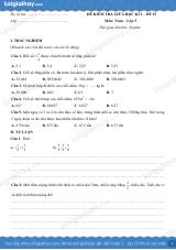 Đề kiểm tra giữa kì 1 Toán 5 - Đề số 15